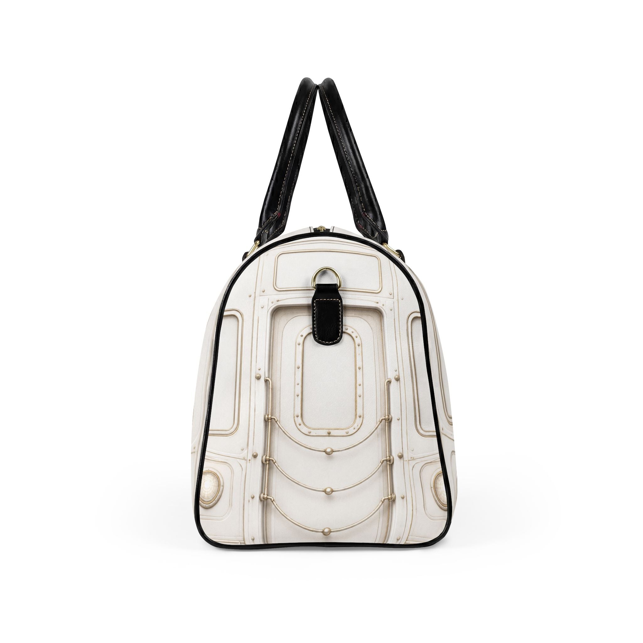 3 Line Leather Bag
