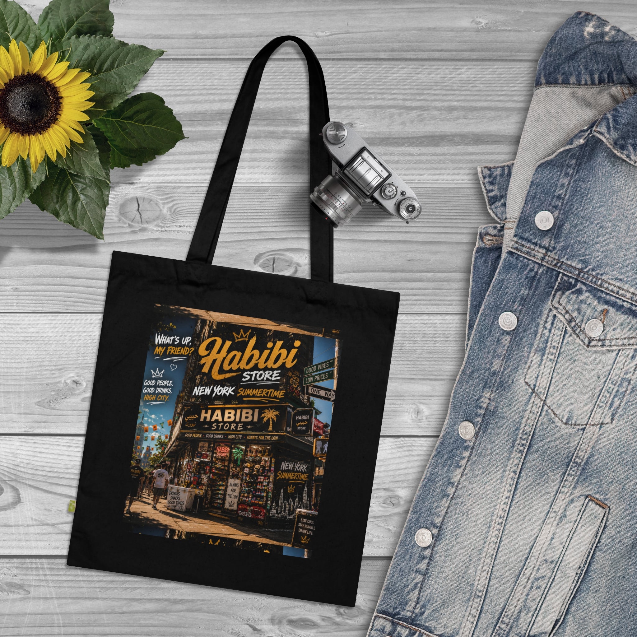 Habibi Store Organic Cotton Tote Bag