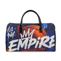 NY Empire Faux Leather Travel Bag