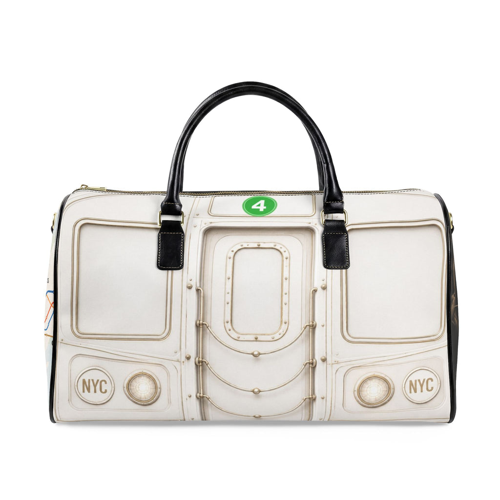 4 Line Leather Bag
