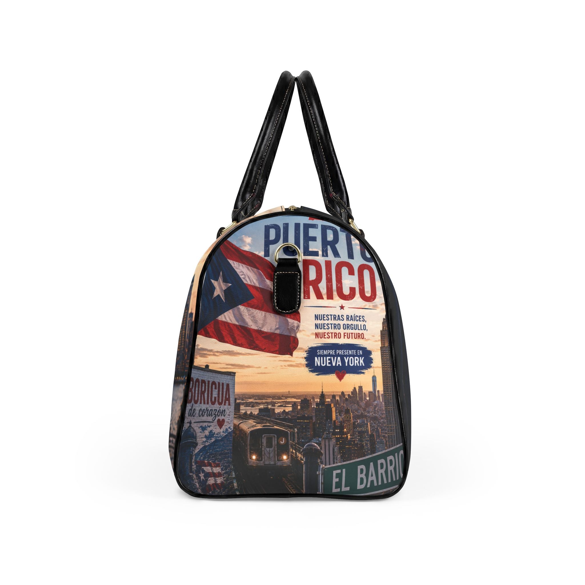NYC Puerto Rico Leather Bag