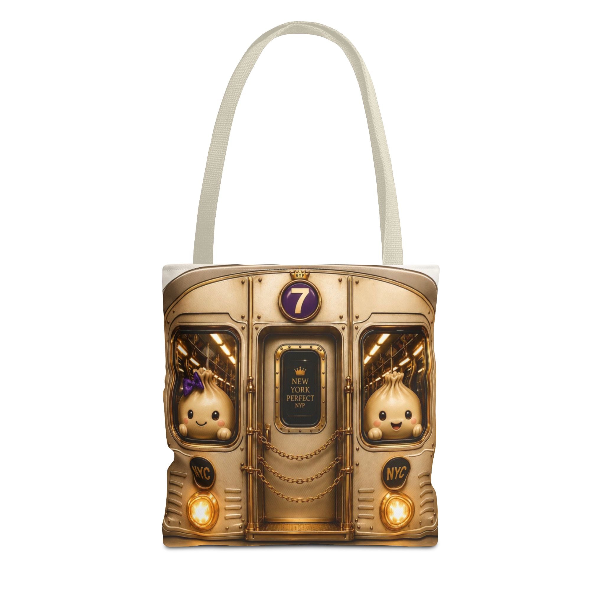Squished on 7 Tote Bag