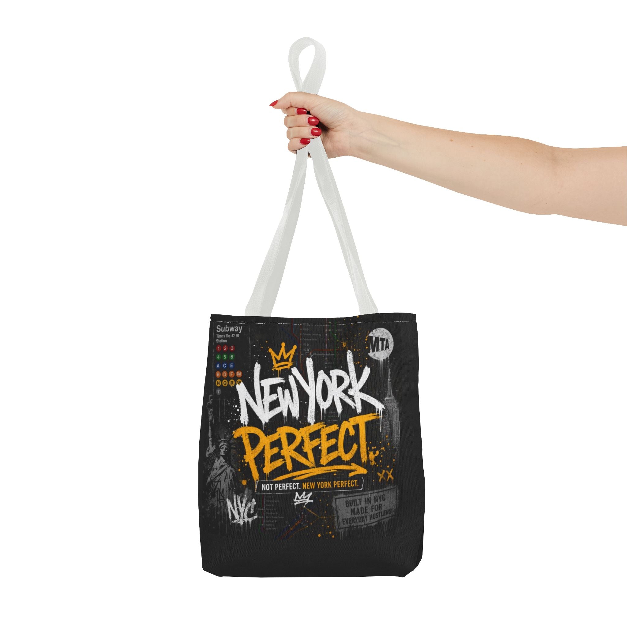 New York Perfect Tote Bag (Double Sided )