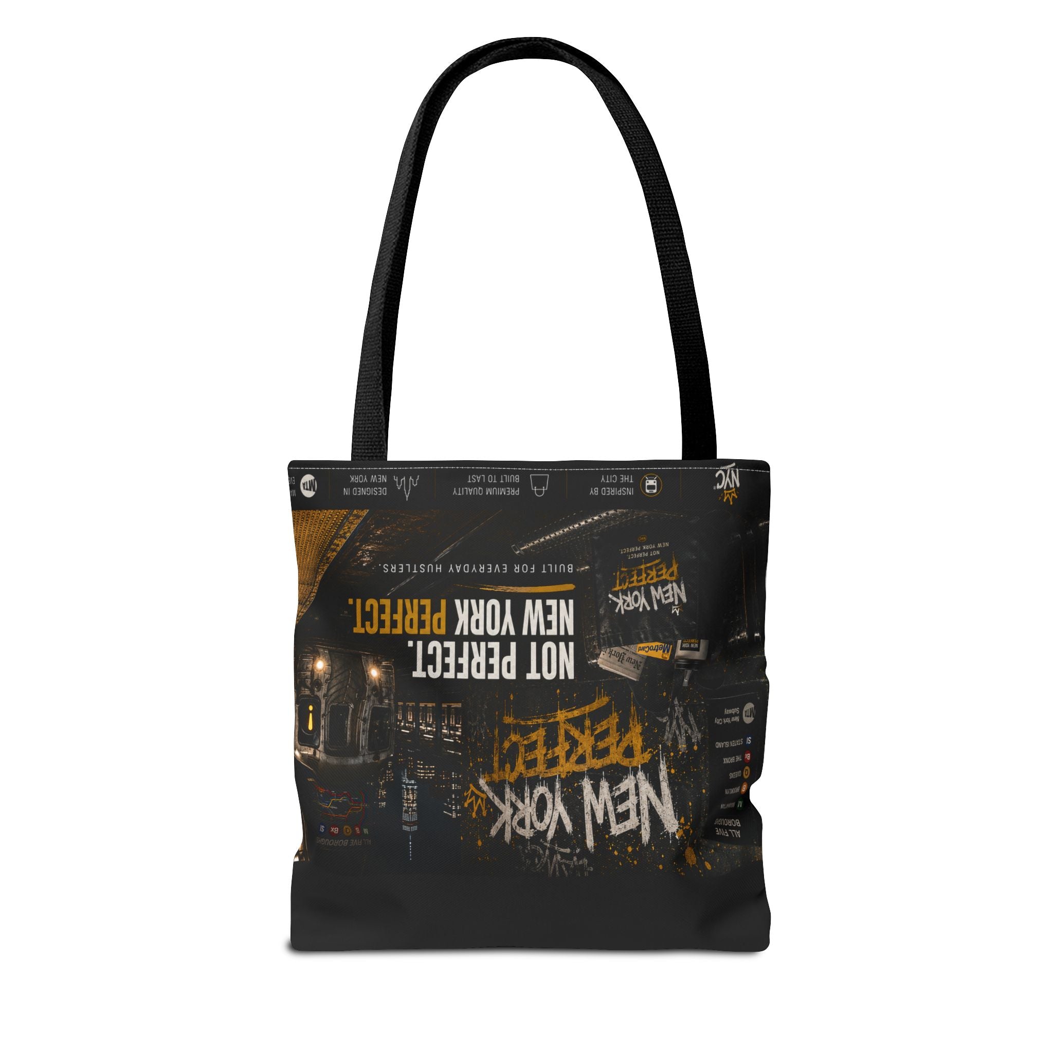New York Perfect Tote Bag (Double Sided )