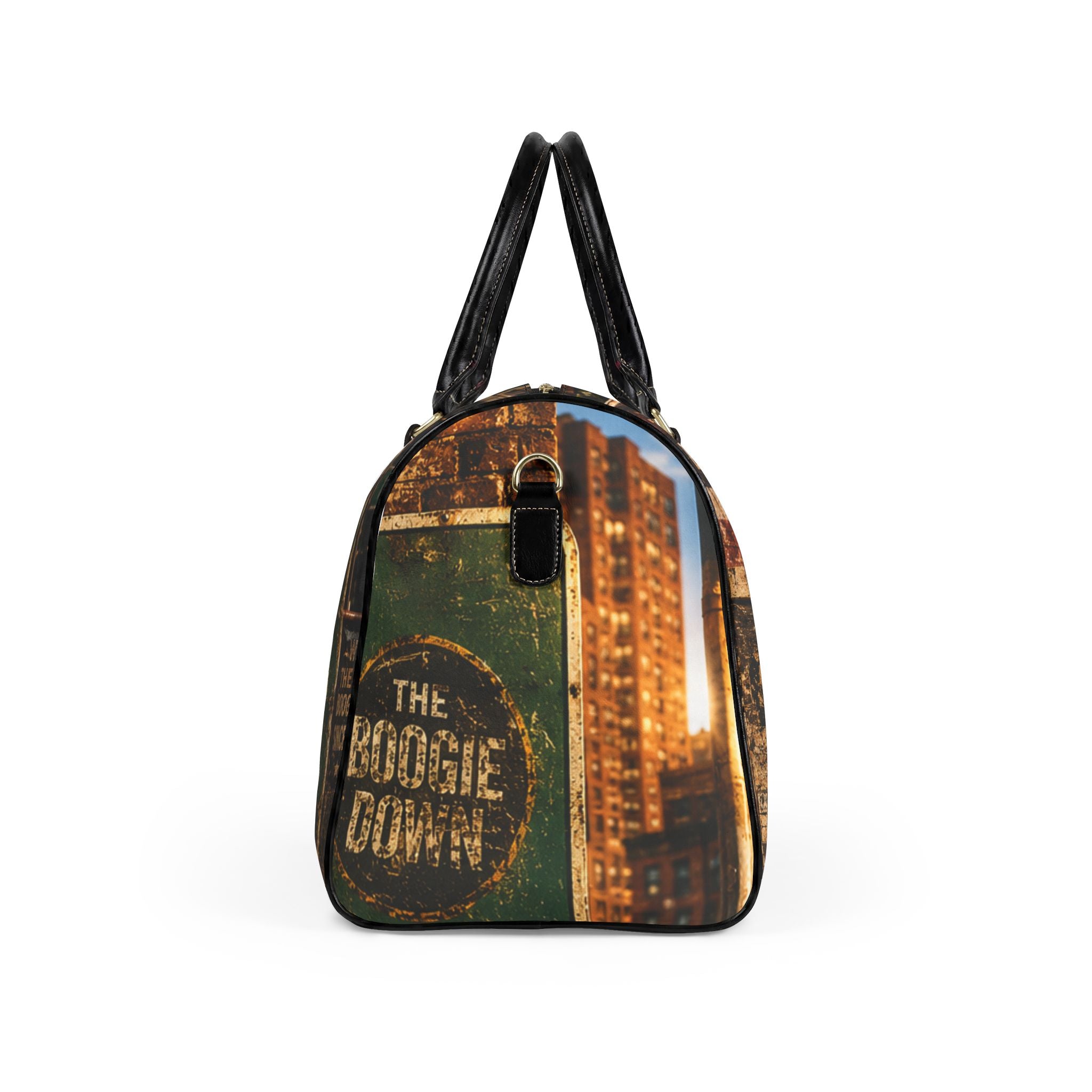 Bronx Faux Leather Travel Bag