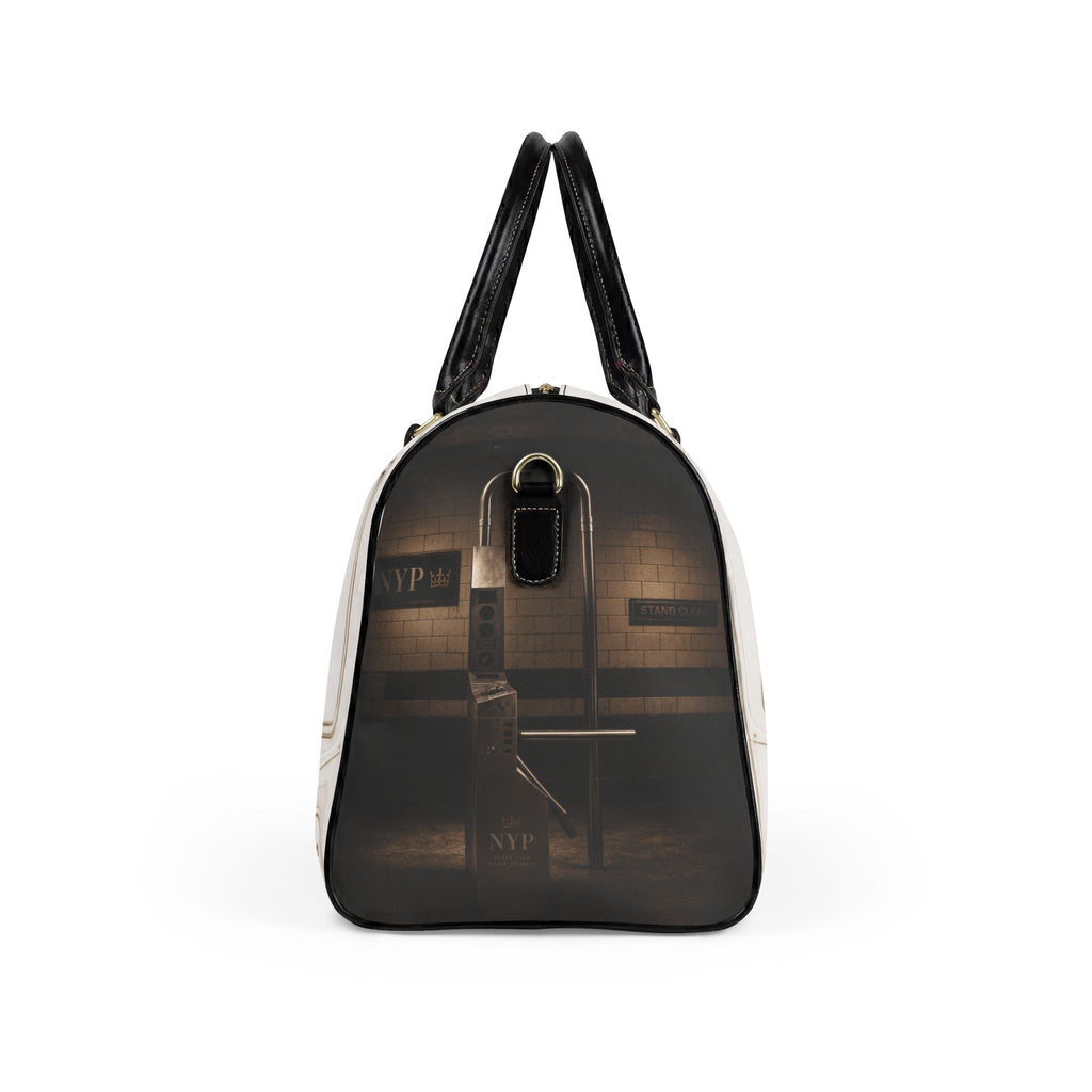 9 Line Leather Travel Bag