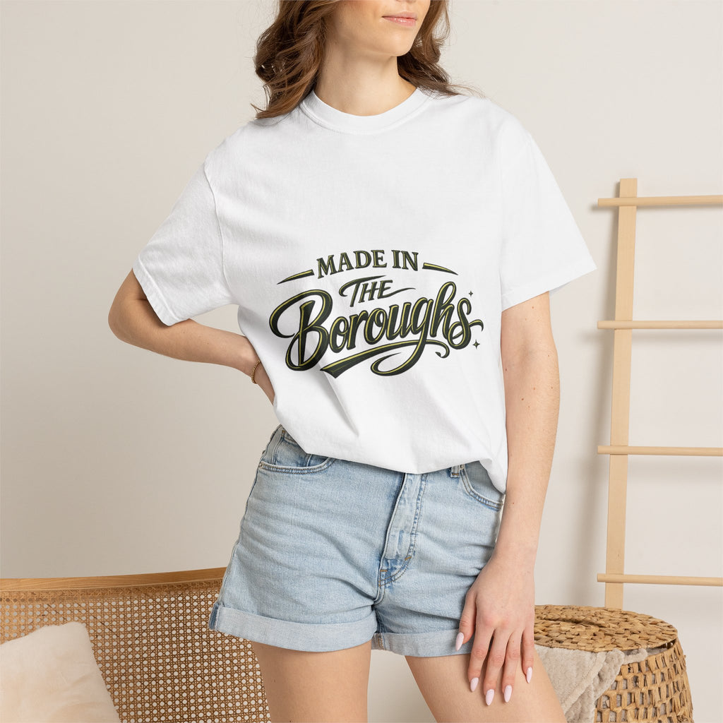 Meet Me in the Boroughs™ – Unisex Garment-Dyed T-Shirt