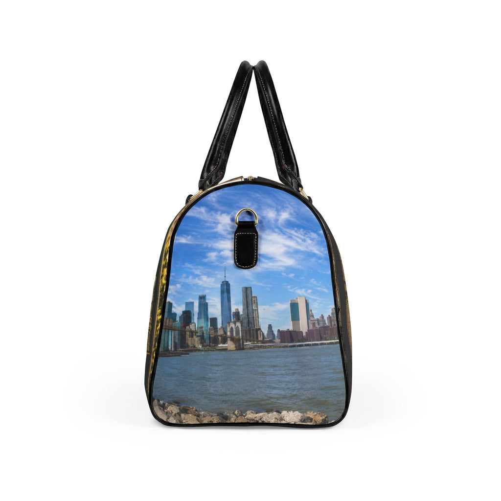 NYC Summer Faux Leather Travel Bag