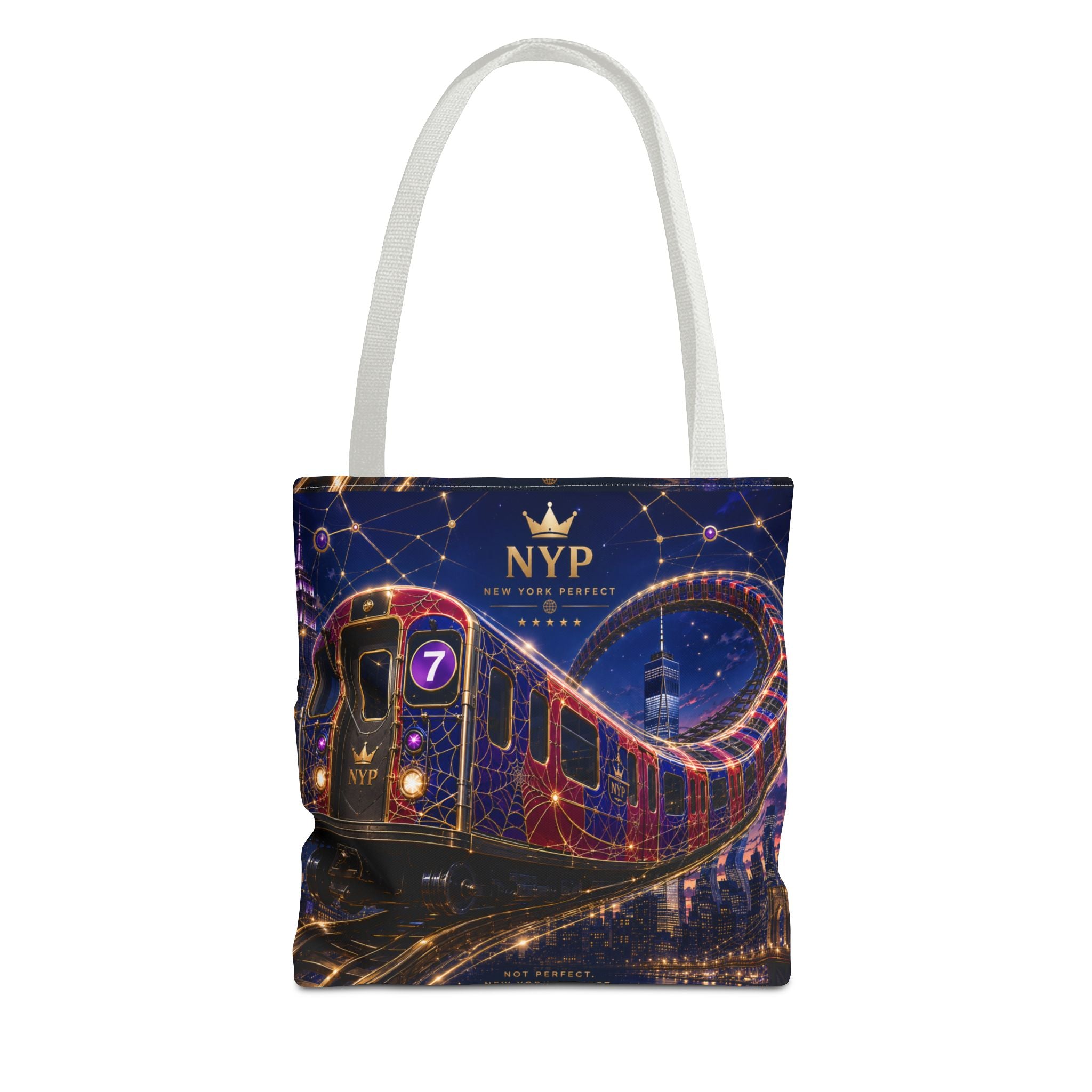 NYP 7 Route Flow Tote Bag