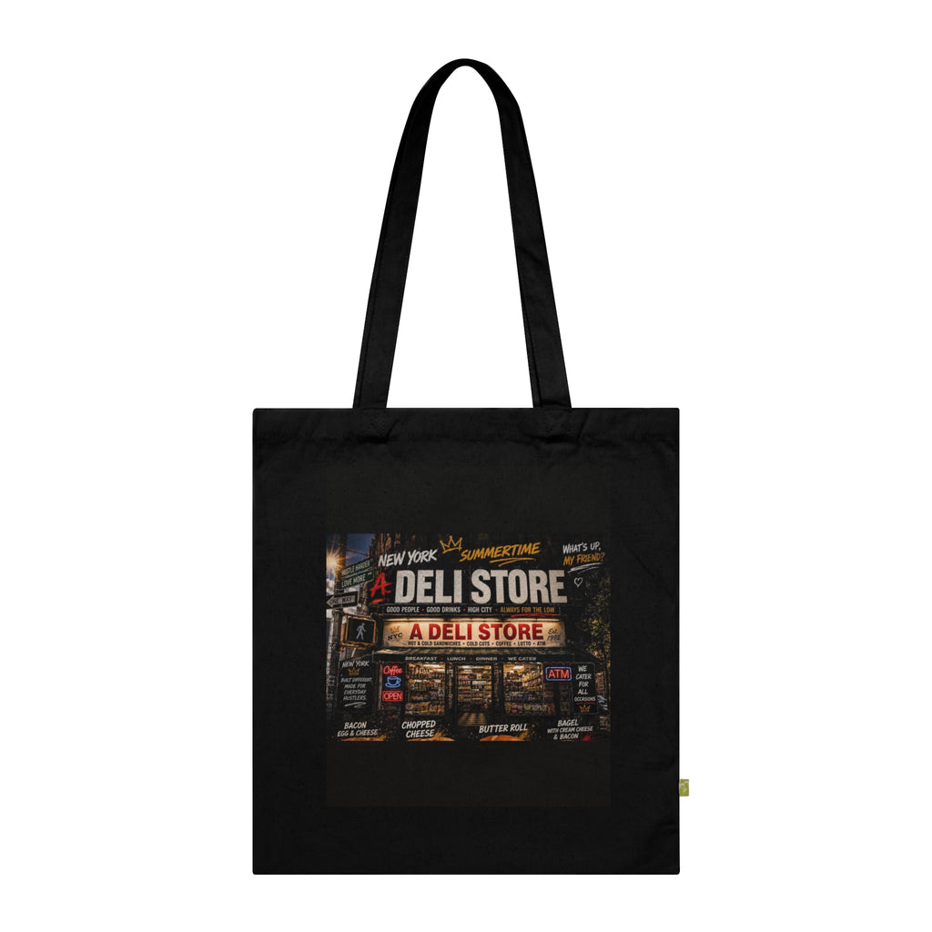 Deli Store Organic Cotton Tote Bag