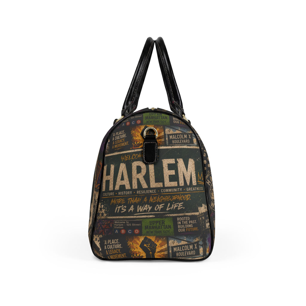 Harlem Faux Leather Travel Bag