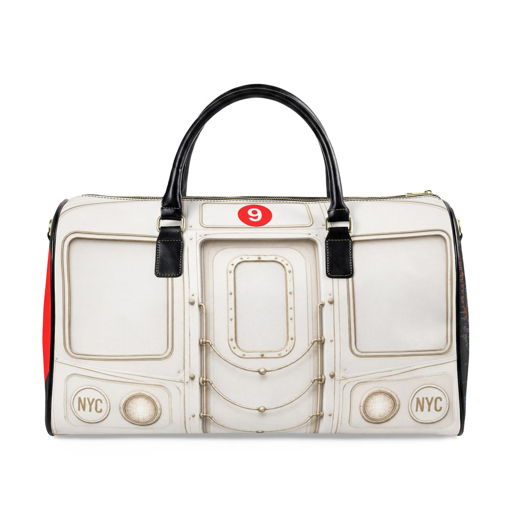 9-Train Faux Leather Travel Bag