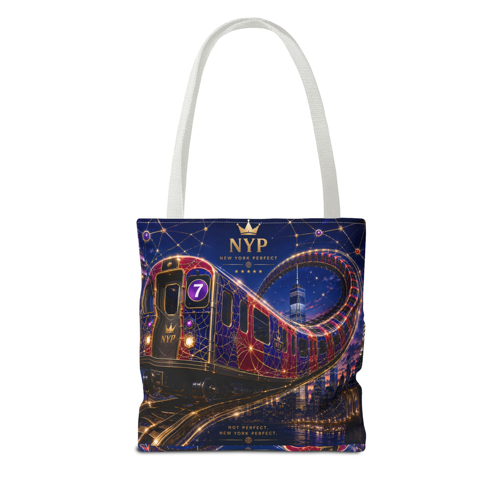 NYP 7 Route Flow Tote Bag (AOP)