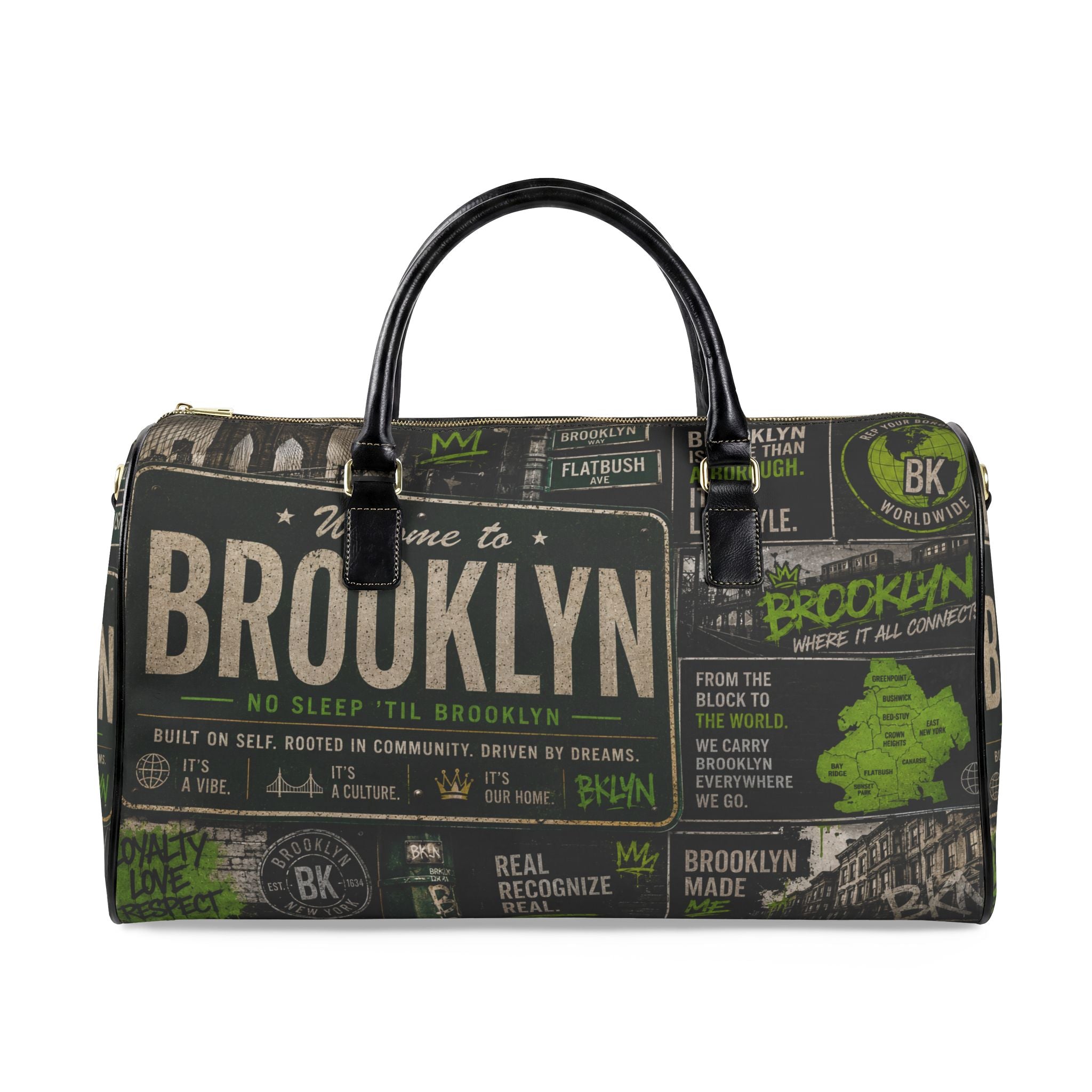 Brooklyn Faux Leather  Bag