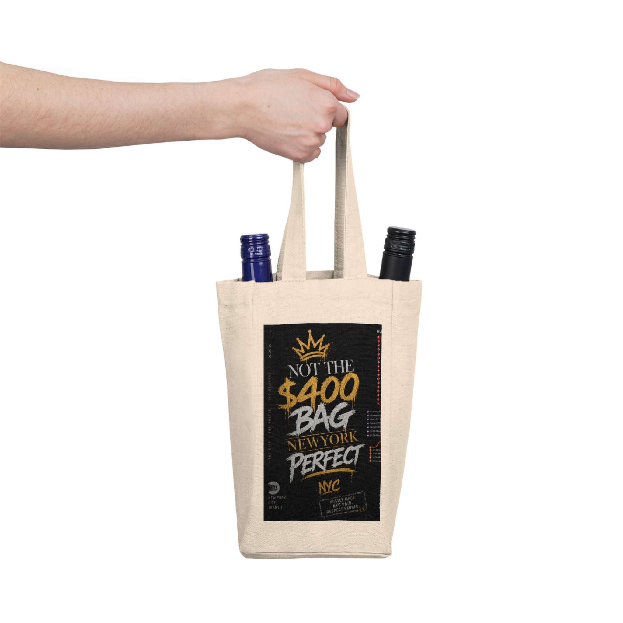 Not $400 Double Wine Tote Bag
