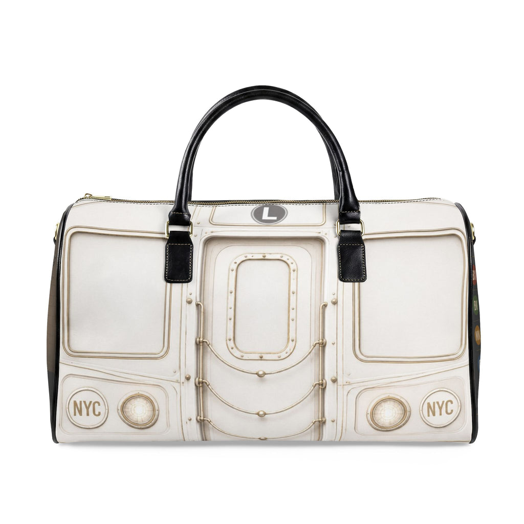 L Line Leather Travel Bag