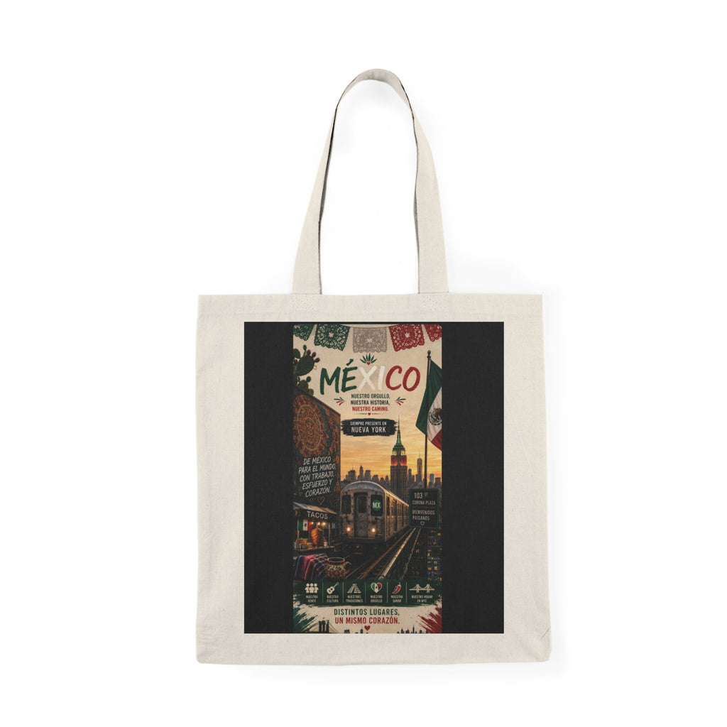 New York Perfect Mexico Natural Tote Bag