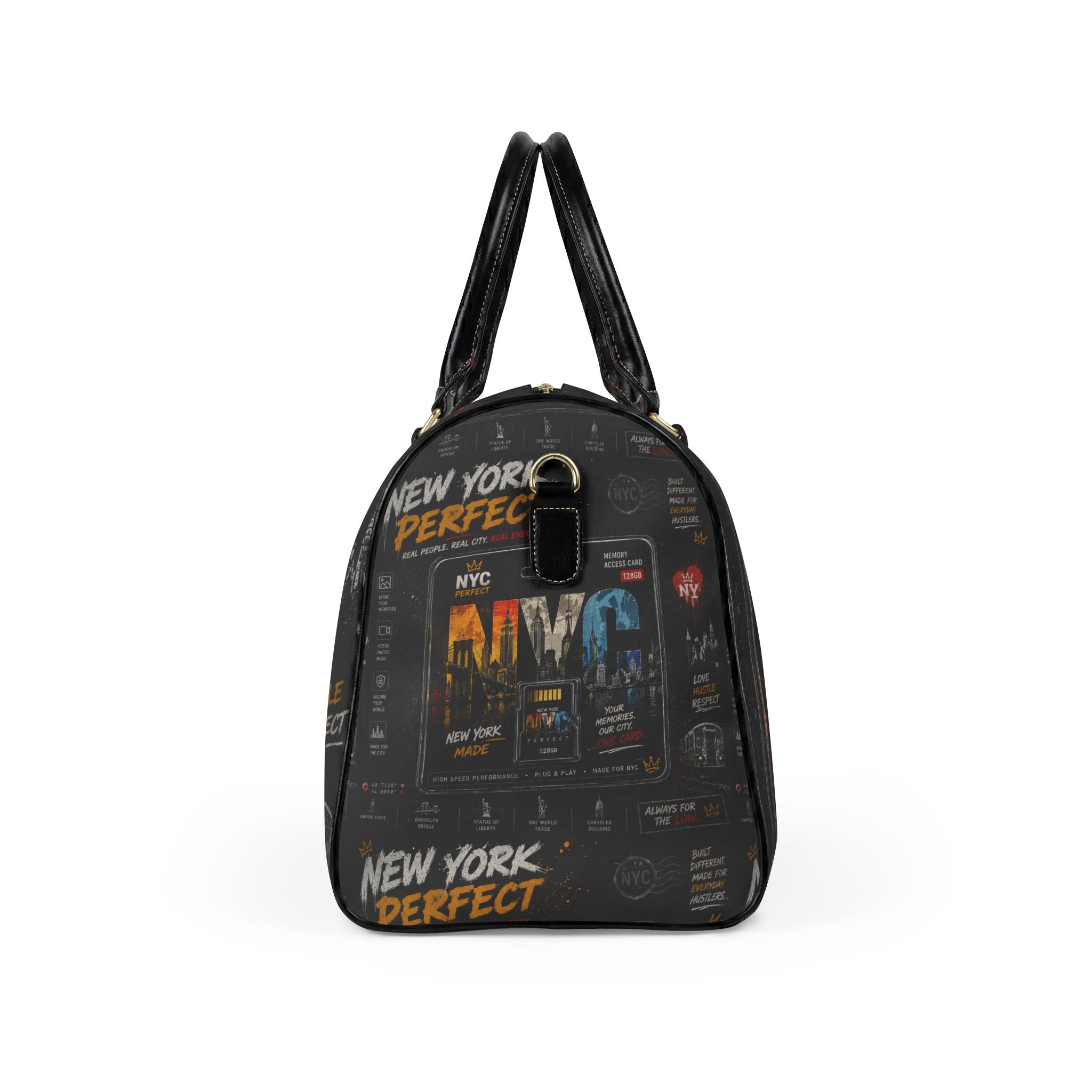 NYP NYC Access Pass Leather Bag