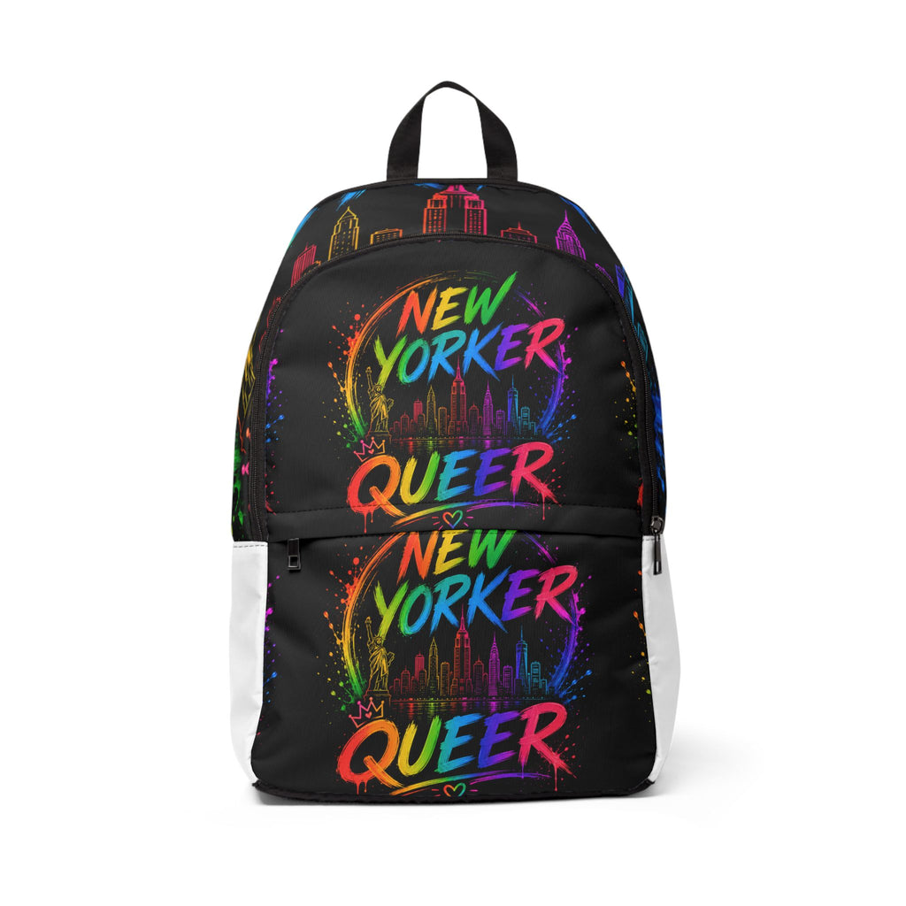 NYP Queer Unisex Fabric Backpack