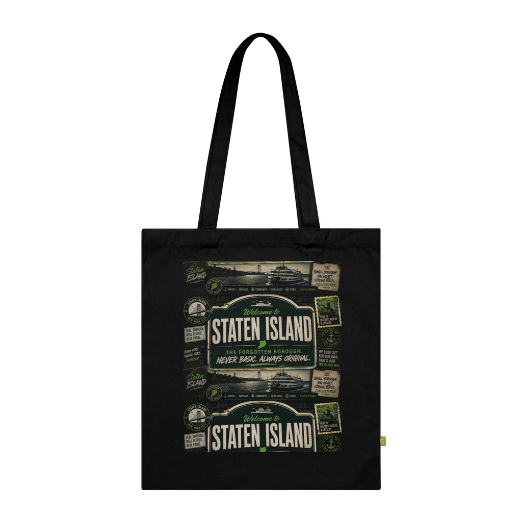 Staten Island Organic Cotton Tote Bag