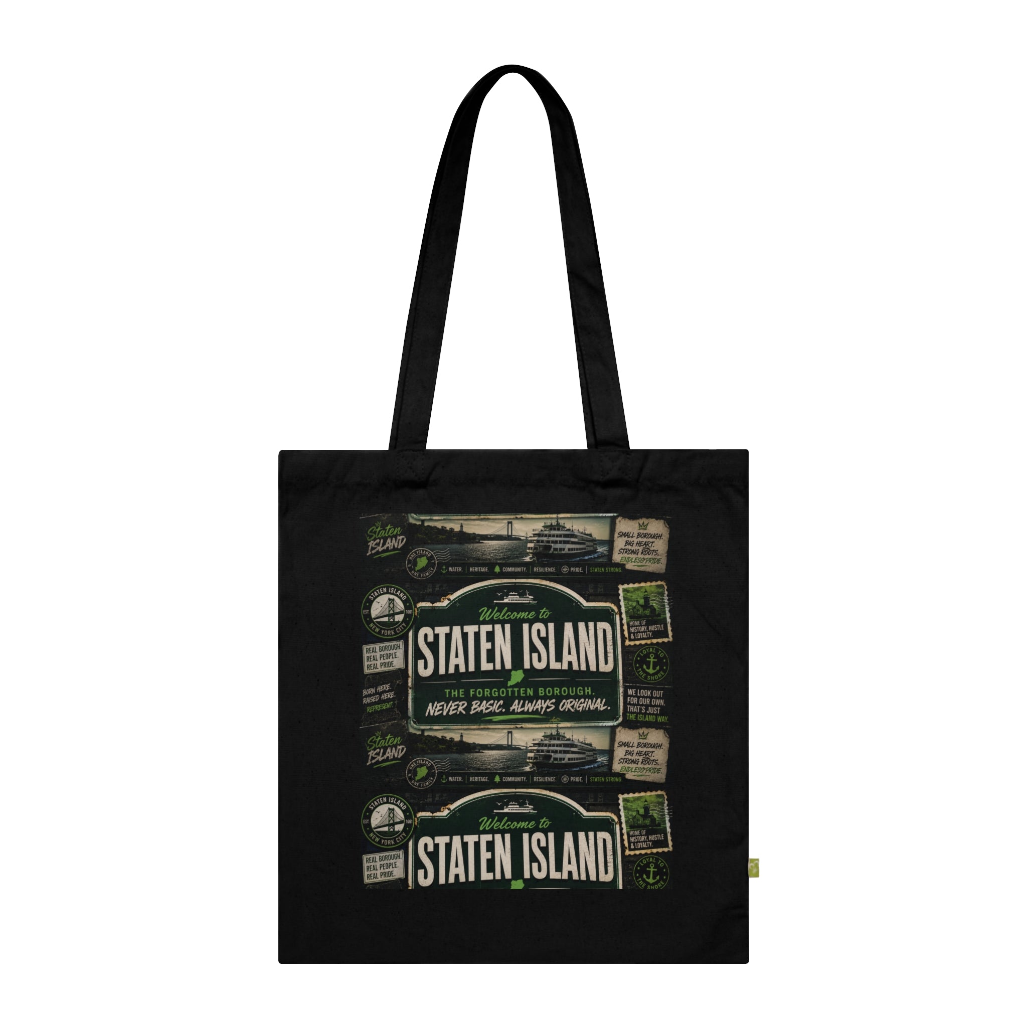 Staten Island Organic Cotton Tote Bag