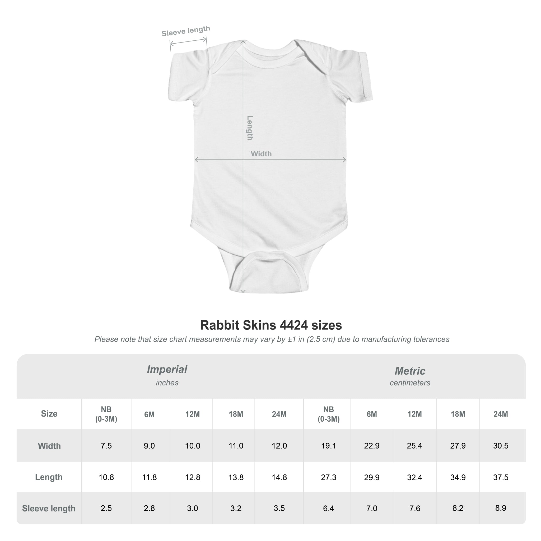 Born New Yorker™ – Infant Fine Jersey Bodysuit