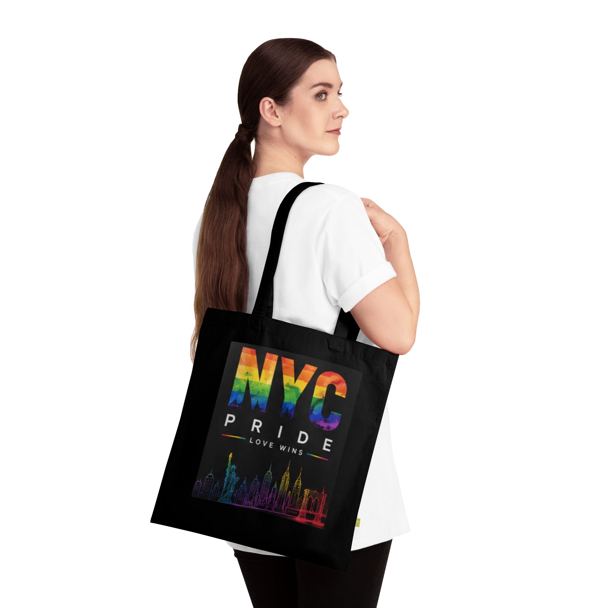 NYC Pride Organic Cotton Tote Bag