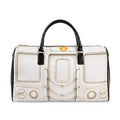 V Line Leather Bag