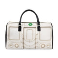 5- Train Faux Leather Travel Bag