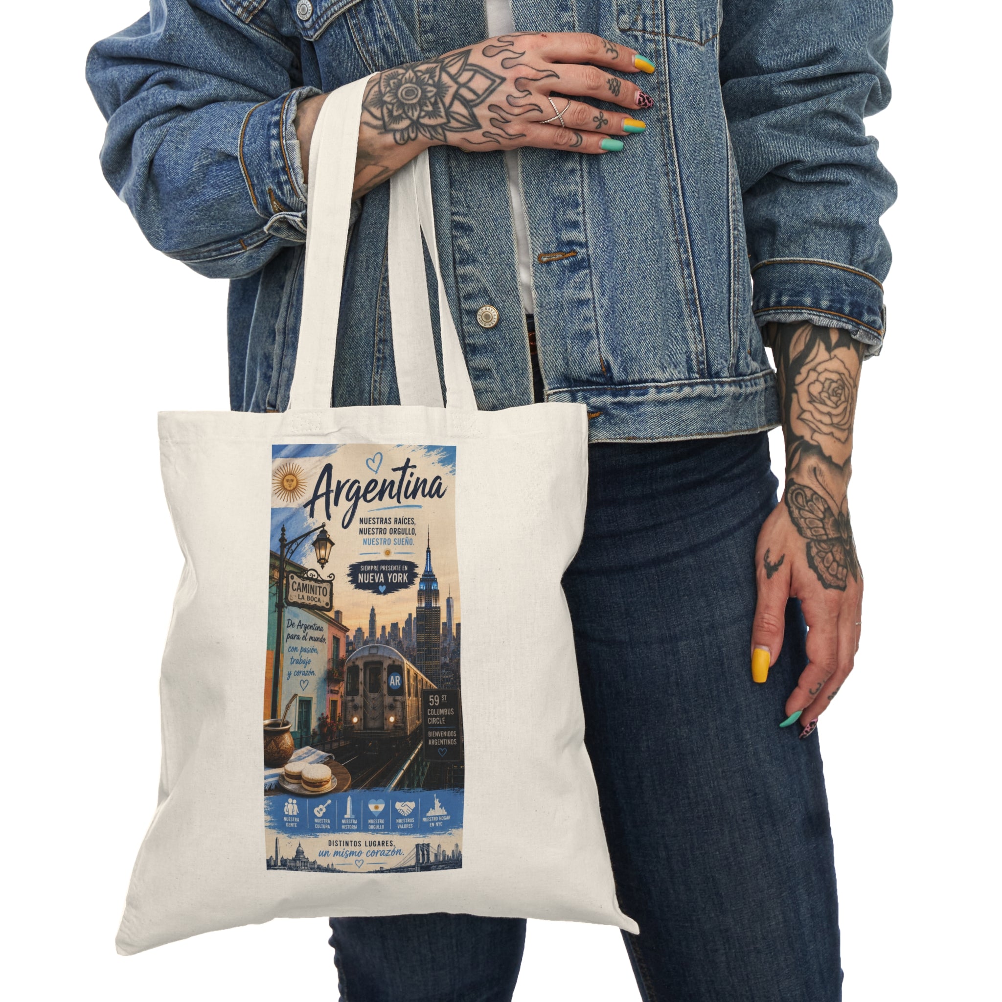 New York Perfect Argentina Tote Bag