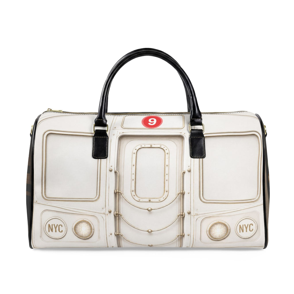9 Line Leather Travel Bag