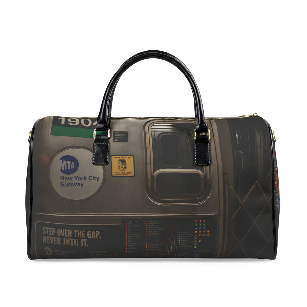 Not $400 Faux Leather Travel Bag
