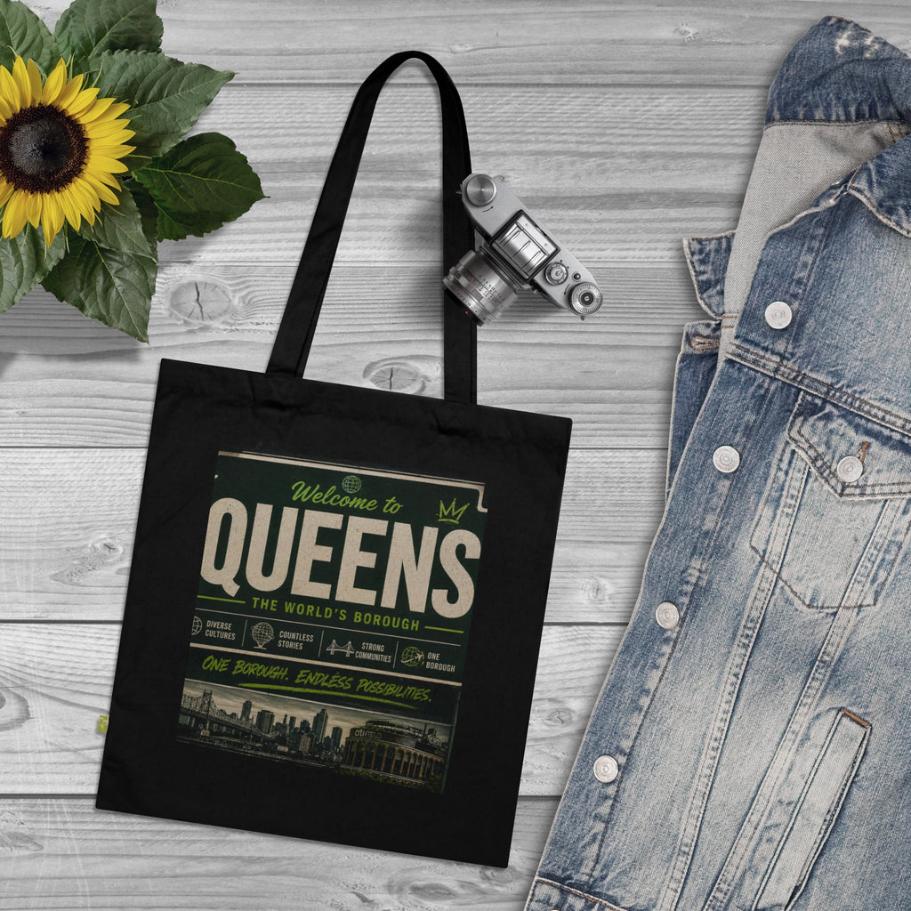 Queens Organic Cotton Tote Bag