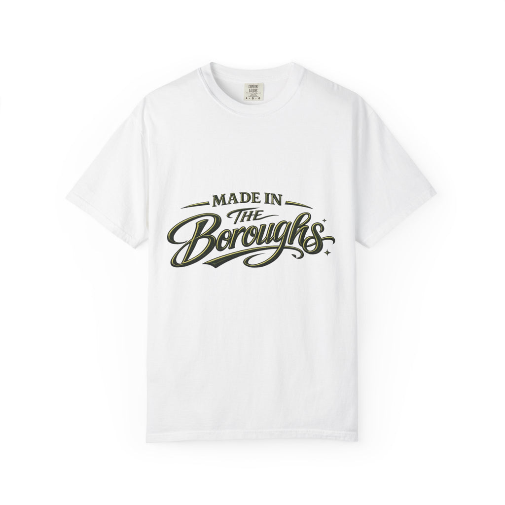 Meet Me in the Boroughs™ – Unisex Garment-Dyed T-Shirt