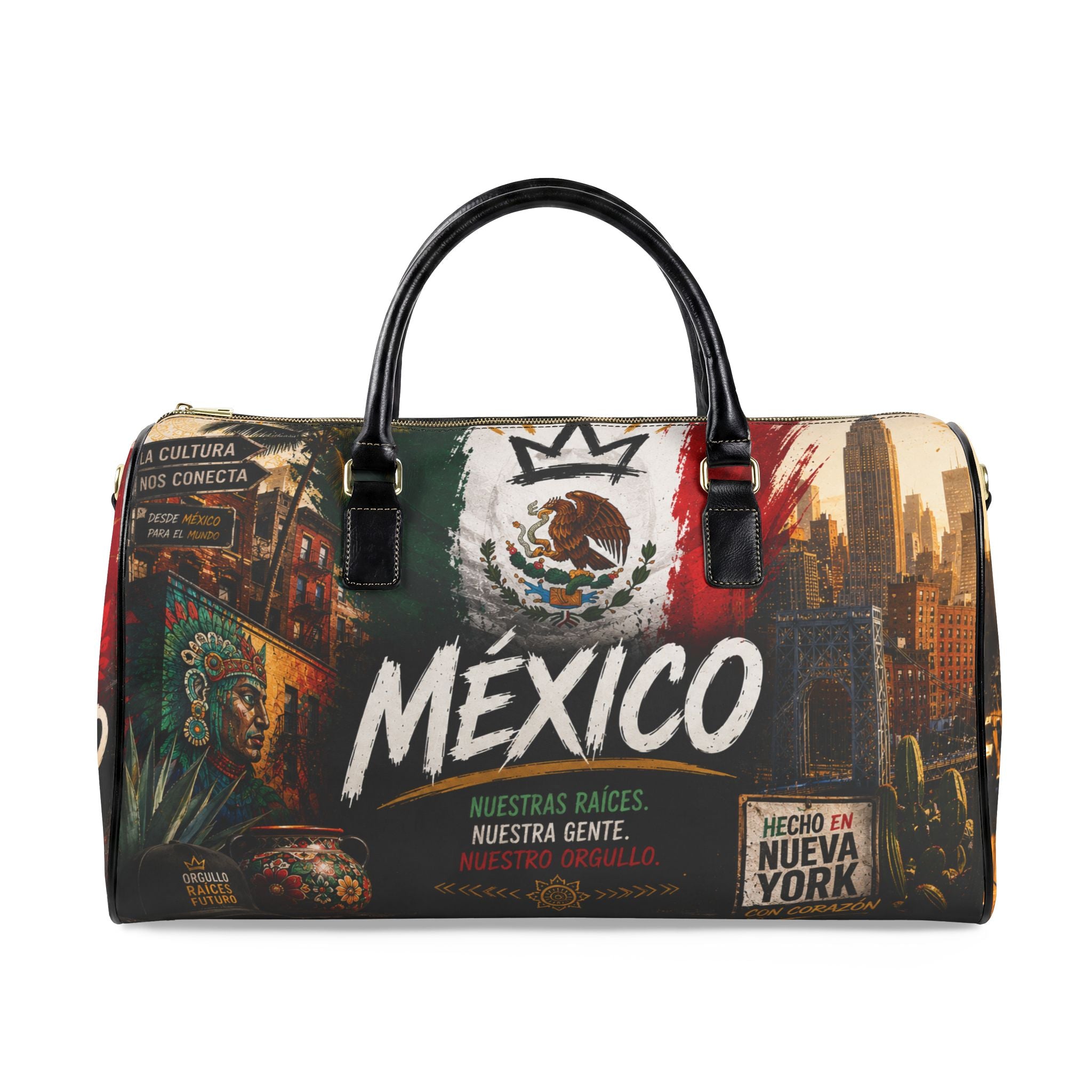 New York Perfect Mexico Leather Bag