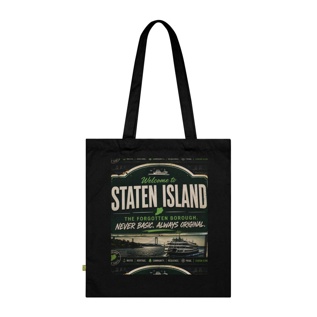 Staten Island Organic Cotton Tote Bag