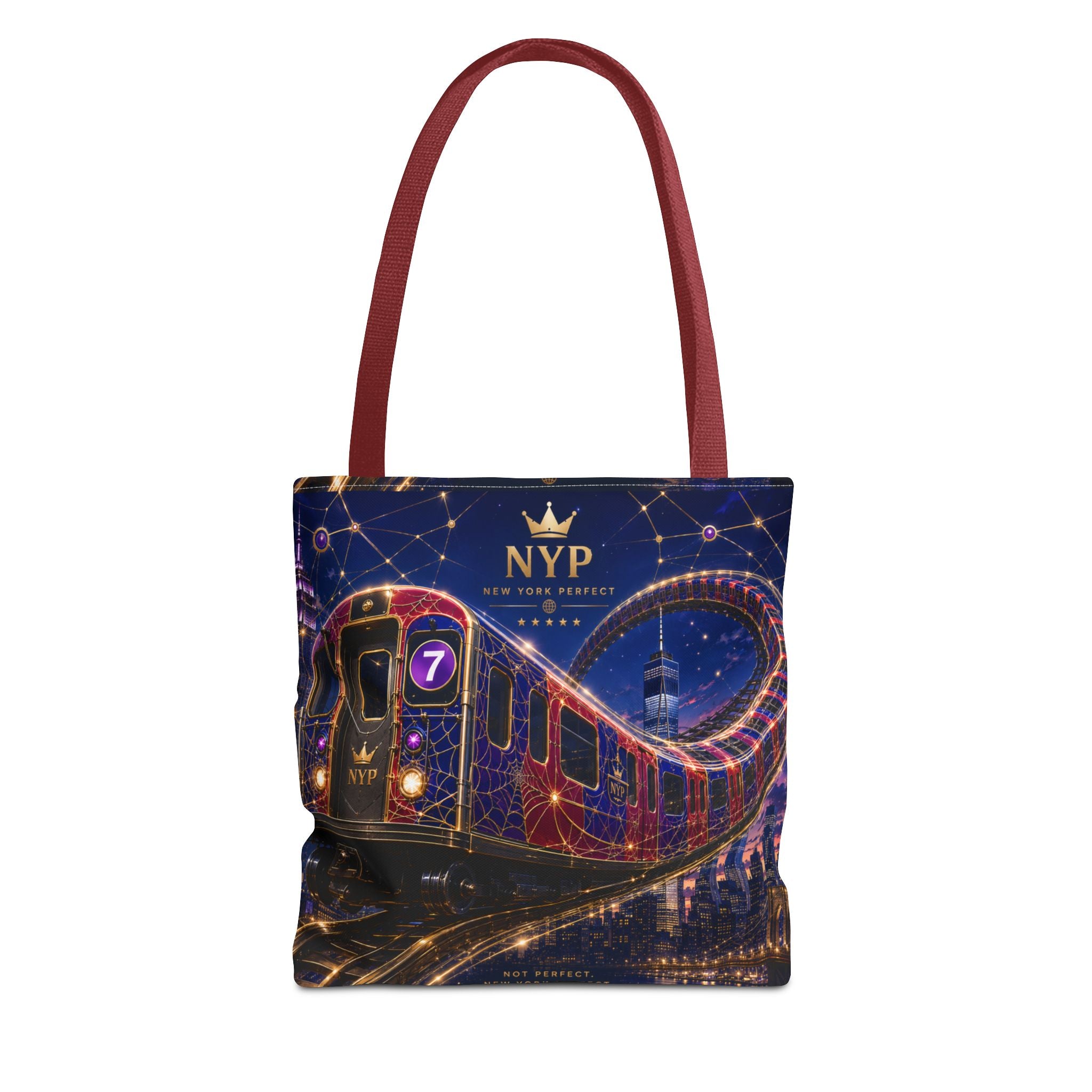 NYP 7 Route Flow Tote Bag