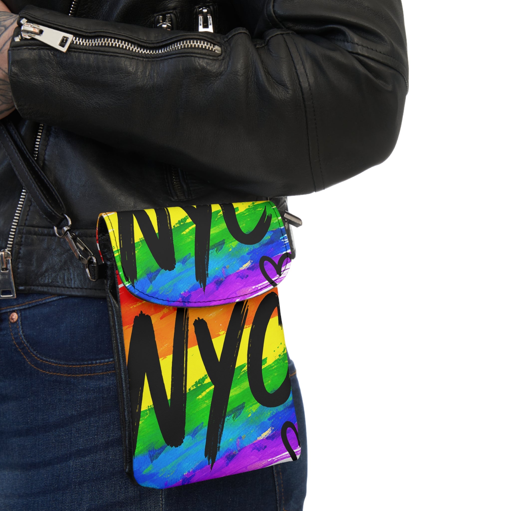 NYC Splash Small Cell Phone Wallet