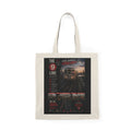 9 Line Natural Tote Bag