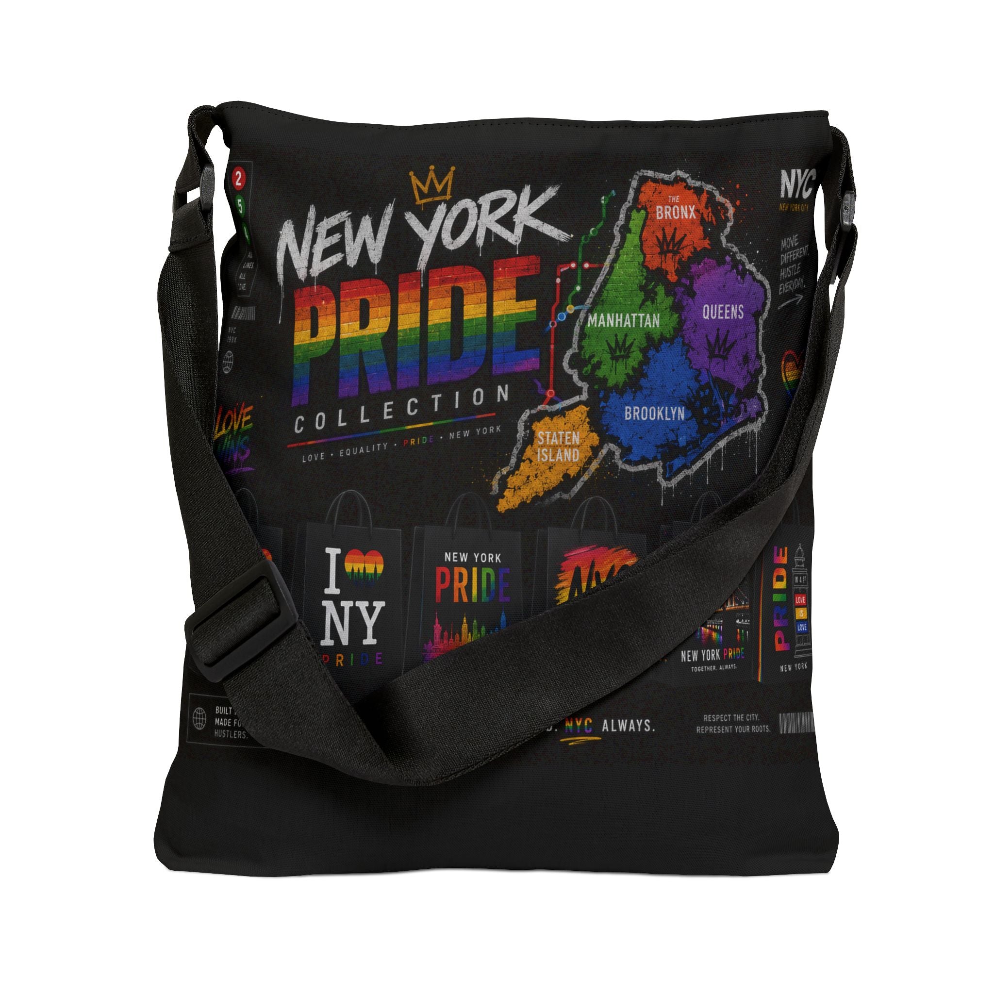 Adjustable Tote Bag (AOP)