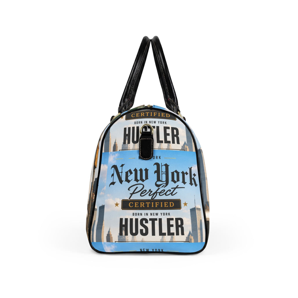 NYP Certified Faux Leather Travel Bag