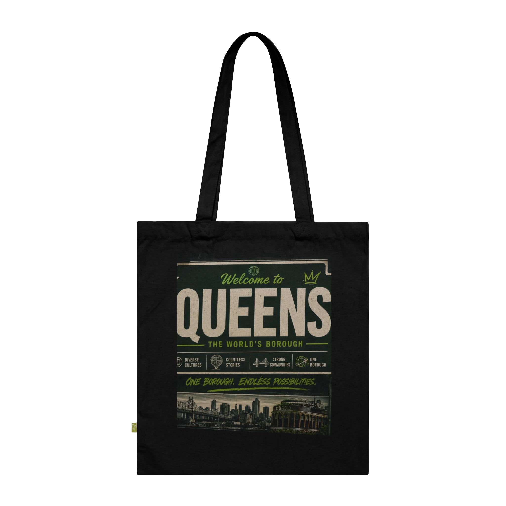 Queens Organic Cotton Tote Bag