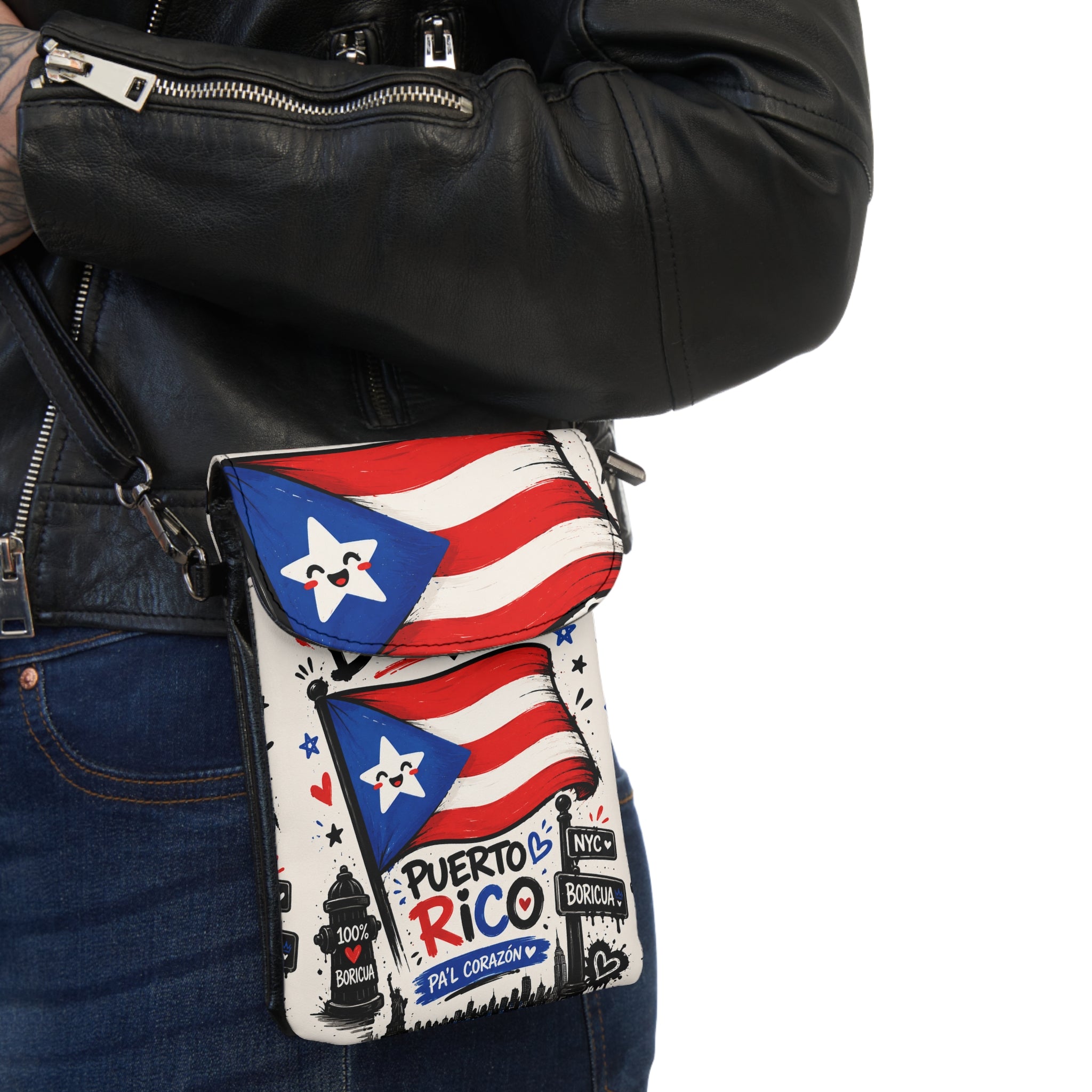 NYP Puerto Rico Small Cell Phone Wallet