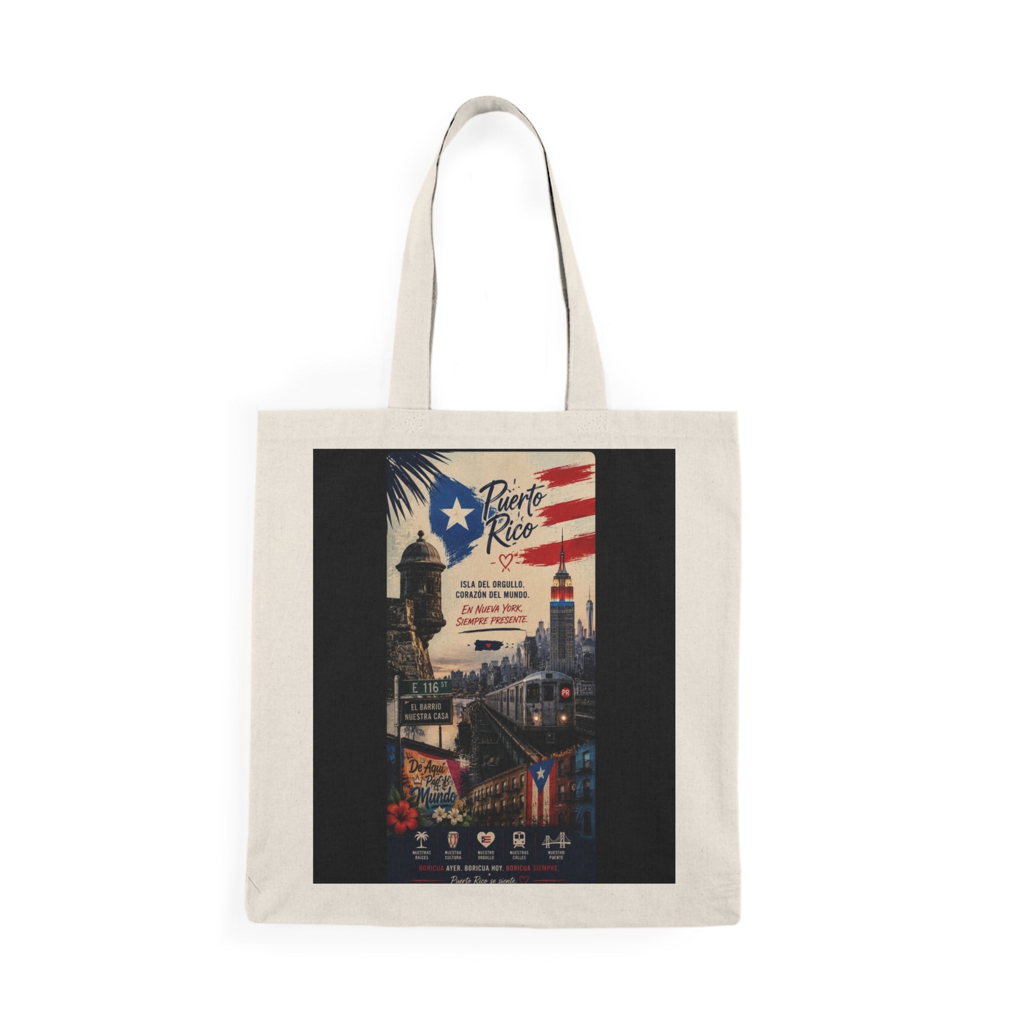 New York Perfect Puerto Rico Tote Bag