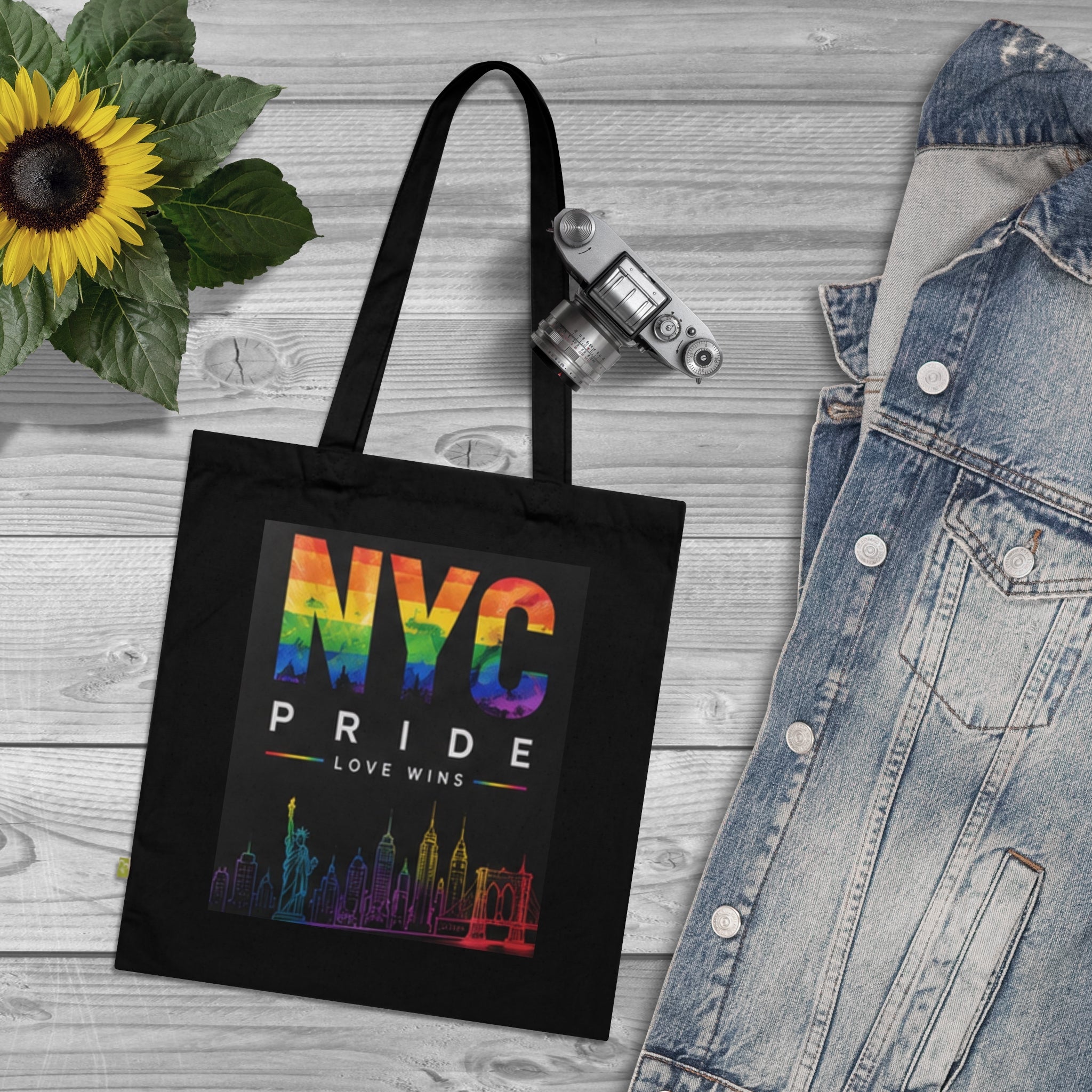 NYC Pride Organic Cotton Tote Bag