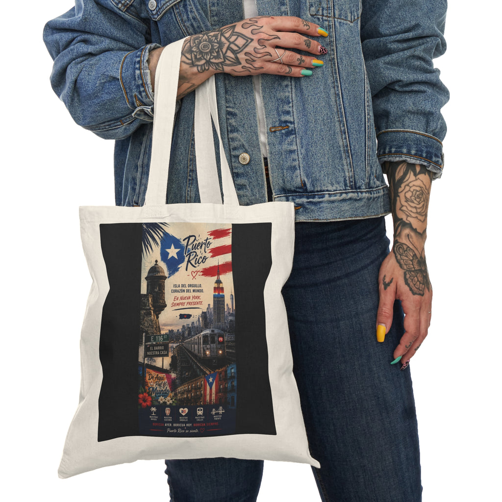 New York Perfect Puerto Rico Tote Bag