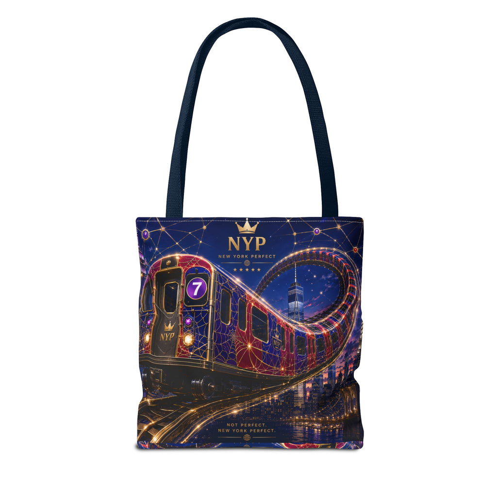 NYP 7 Route Flow Tote Bag (AOP)