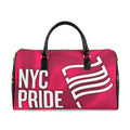 Faux Leather Travel Bag