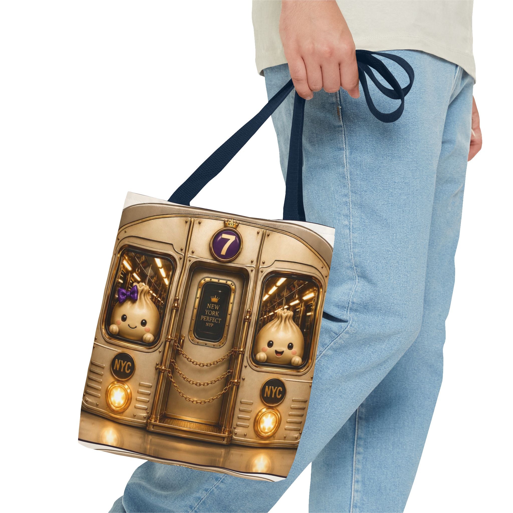 Squished on 7 Tote Bag (AOP)