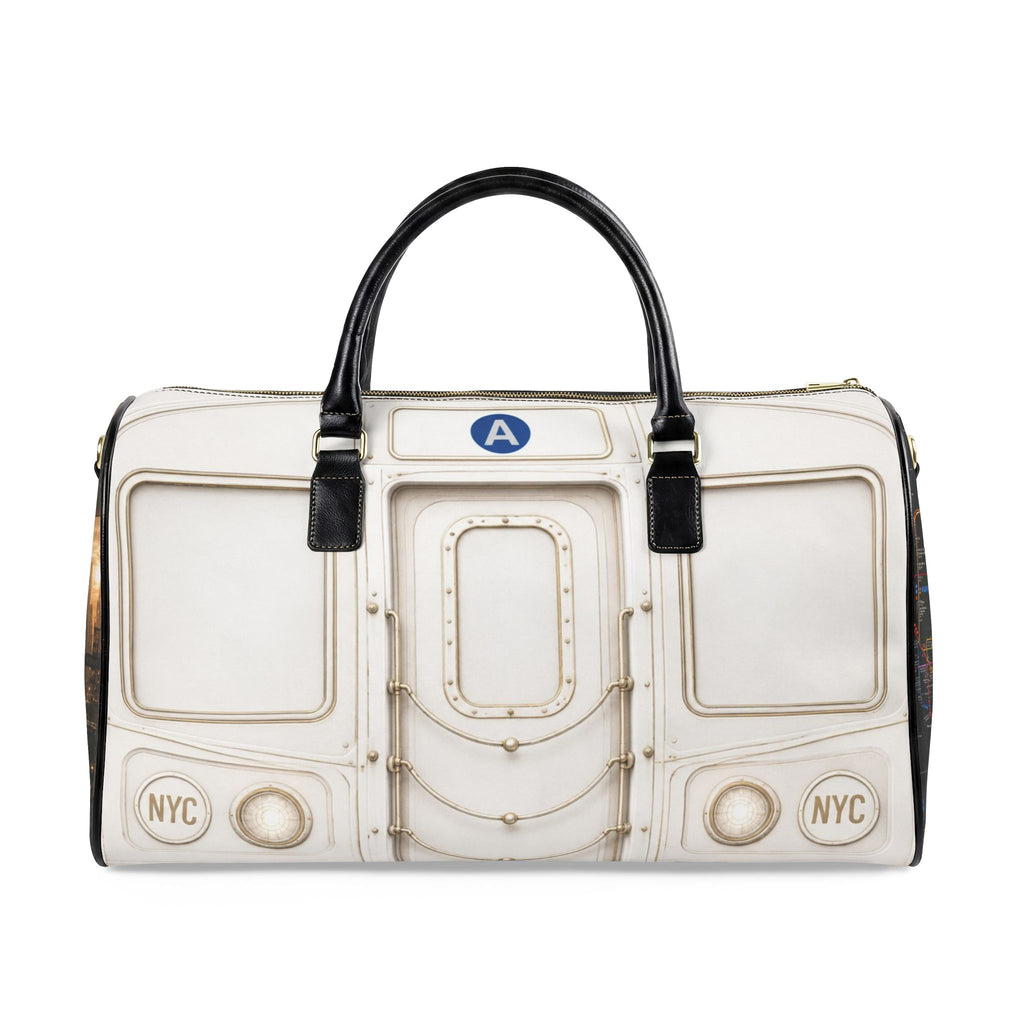 A-Train Faux Leather Travel Bag